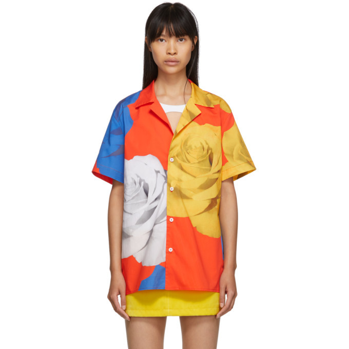 Anton Belinskiy Multicolor Rose Print Shirt
