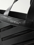 Off-White - Cutout Leather Tote Bag