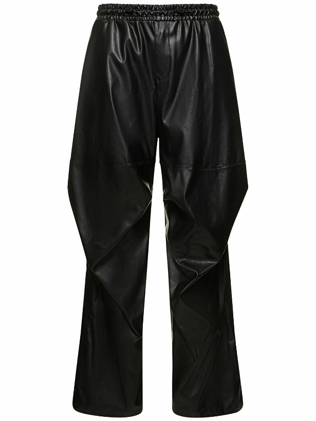 Photo: DIESEL - Oval-d Faux Leather Pants