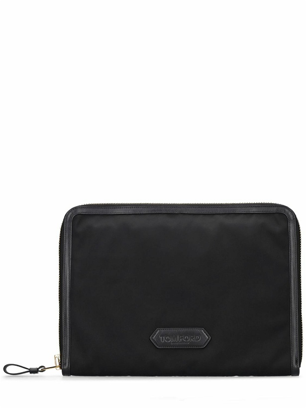 Photo: TOM FORD - Tom Ford Logo Zip Around Pouch