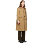 Gucci Tan Cotton Drill Trench Coat