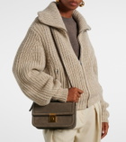 DeMellier Paris suede crossbody bag