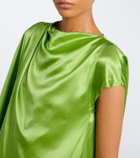 Roksanda Hiba silk satin gown