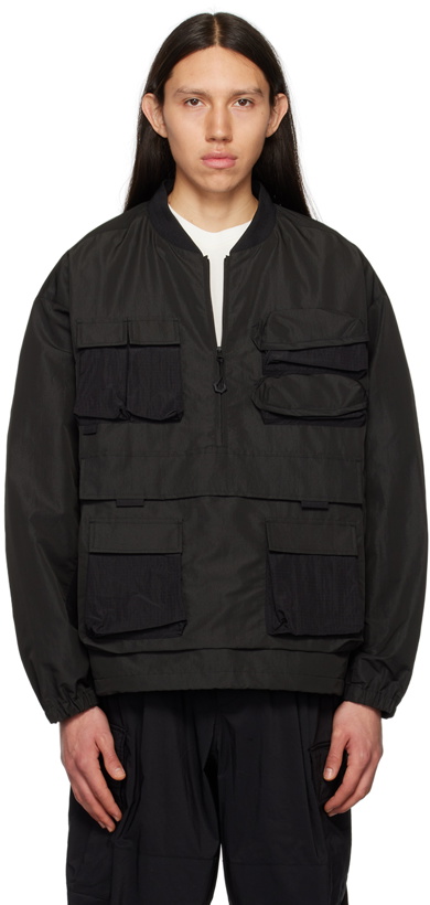 Photo: F/CE.® Black Flap Pockets Jacket
