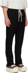 Rick Owens DRKSHDW Black Tower Berlin Drawstring Sweatpants