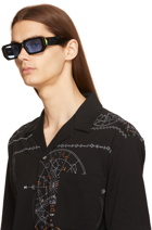 Marcelo Burlon County of Milan Black RETROSUPERFUTURE Edition Mestizo Wings Sunglasses