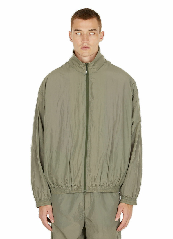 Photo: Zip Track Jacket in Green