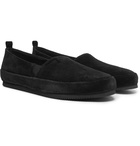 Mulo - Suede Loafers - Black