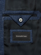 Zegna - Milano Wool-Blend Blazer - Blue