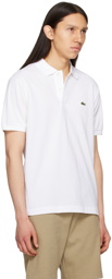 Lacoste White Original L.12.12 Polo