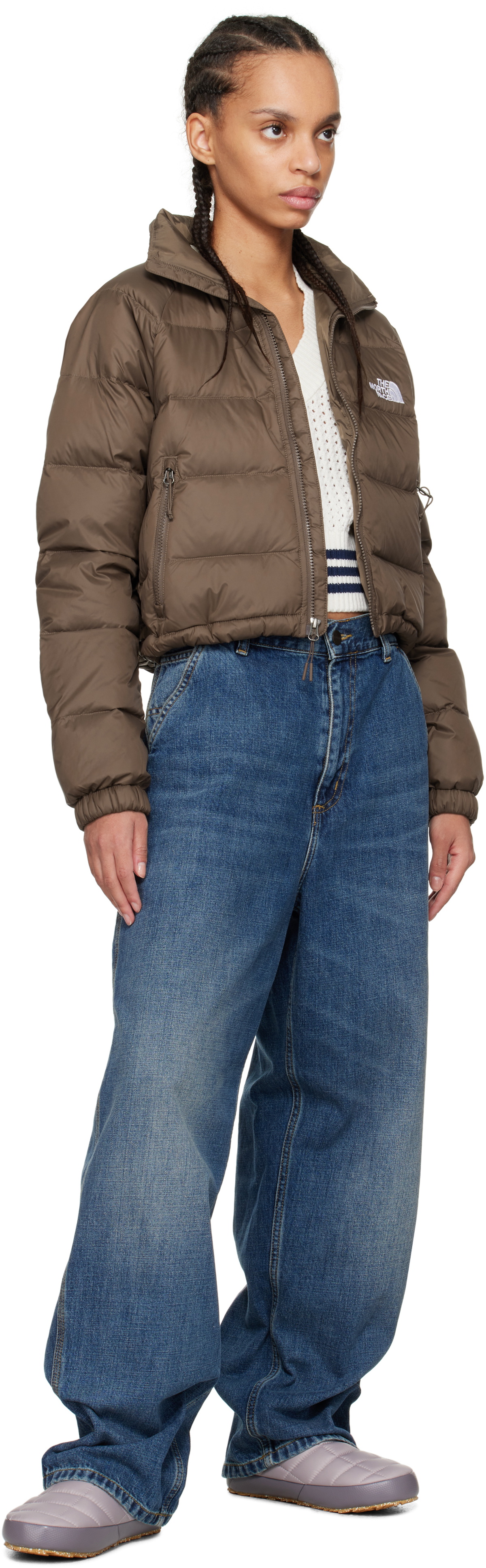 The North Face Brown Hydrenalite Down Jacket