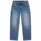 mfpen Men's Regular Jeans in Washed Blue