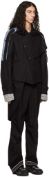 Kiko Kostadinov Black Aden Coat
