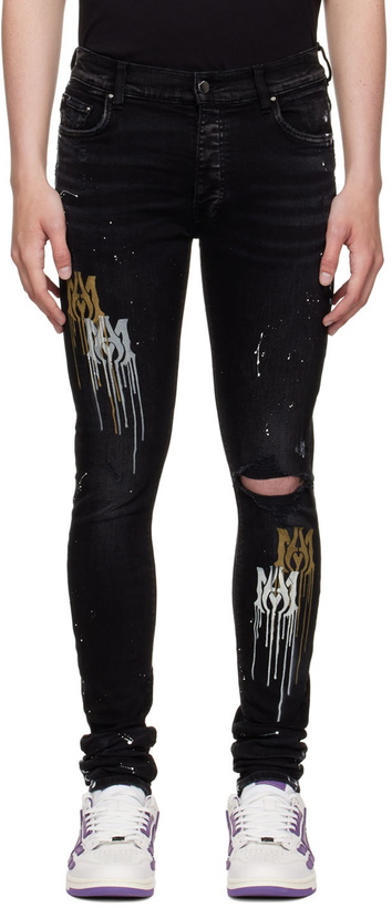 Photo: AMIRI Black Denim Jeans