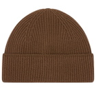 Pas Normal Studios Men's Off-Race Merino Knit Beanie in Ash Brown 