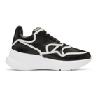 Alexander McQueen Black and White Oversized Sneakers