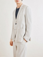 Barena - Herringbone Suit Jacket - Neutrals