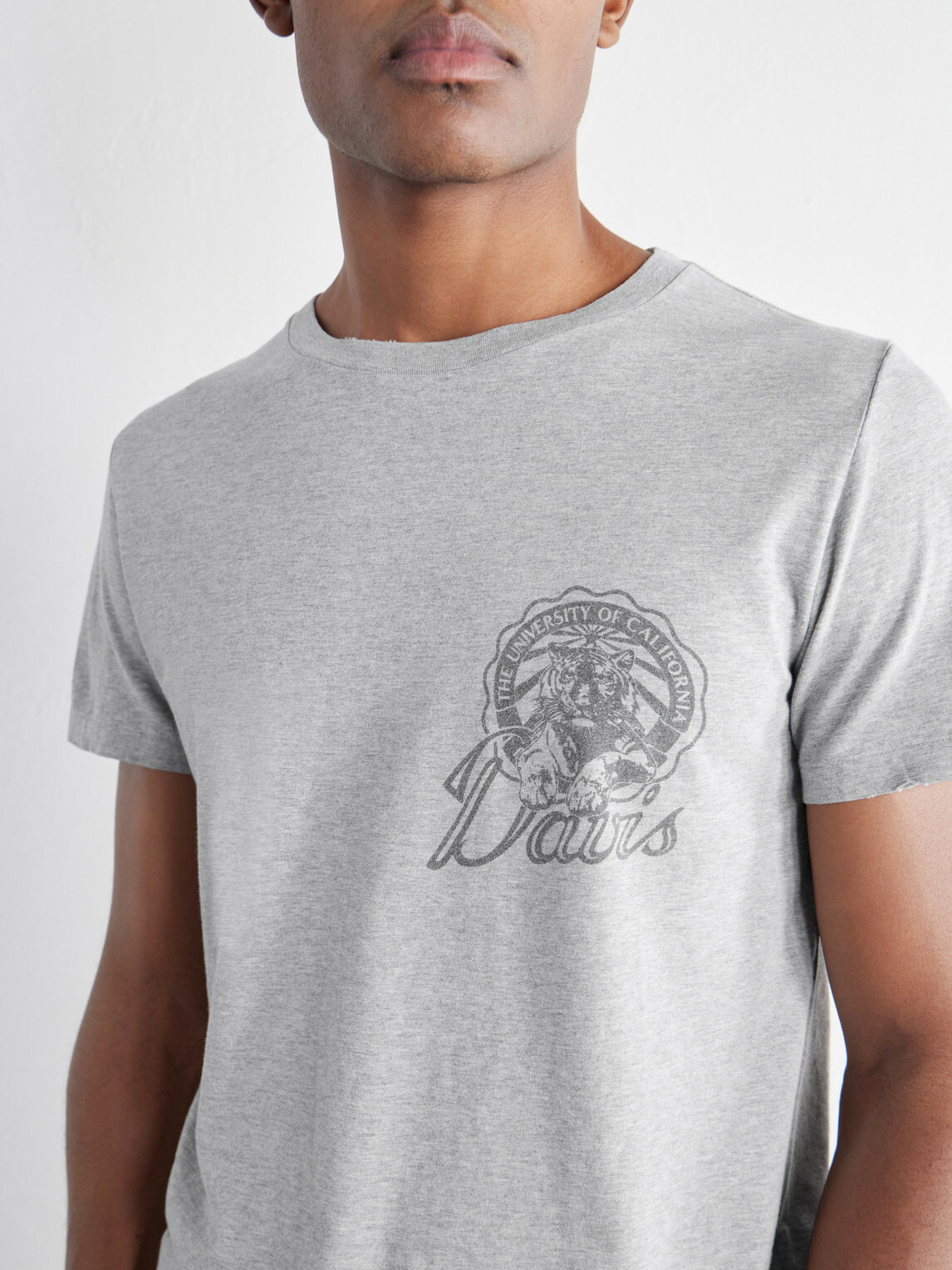 Remi Relief - Davis Printed Cotton-Jersey T-Shirt - Gray