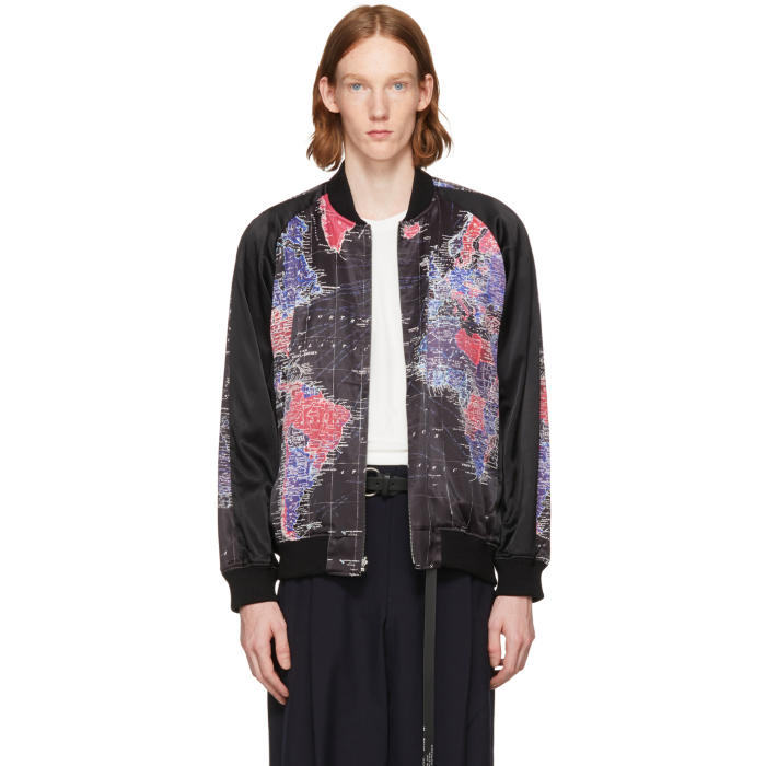 LAD MUSICIAN SATIN REVERSIBLE BLOUSON（LAD MUSICIAN