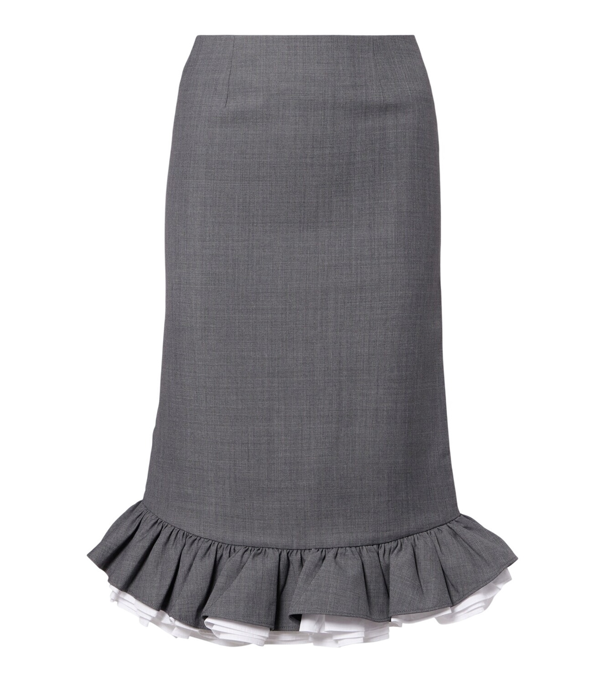 Shushu/Tong Ruffled midi skirt Shushu/Tong