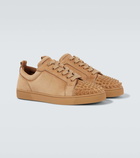 Christian Louboutin Louis Junior Spikes leather sneakers