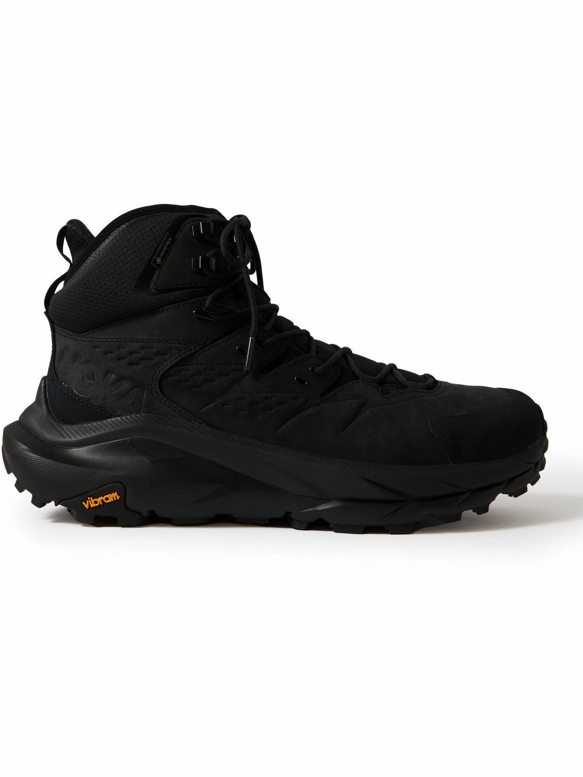 Hoka One One - Kaha 2 GORE-TEX®, Suede and Mesh Boots - Black