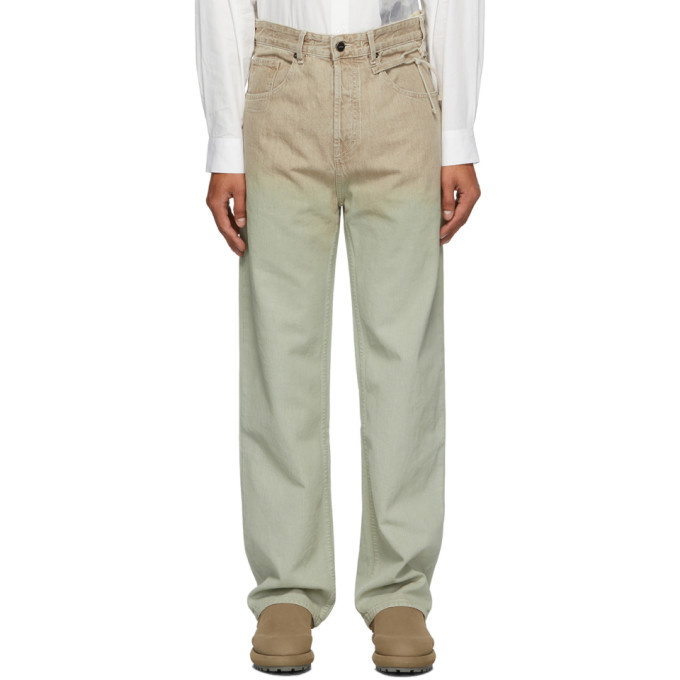 Photo: Jacquemus Brown Le Jean Trousers