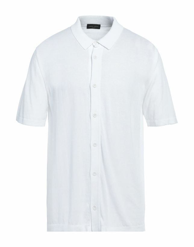 Photo: Roberto Collina Mens Shirt in White