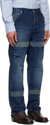 Wales Bonner Blue 'The Sierra' Jeans