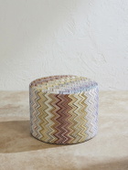 Missoni Home - Jarris Striped Cotton Pouf