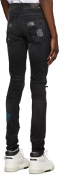 AMIRI Black Distressed Jeans