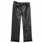 Ottolinger Women's Glazed Baggy Jeans in Black
