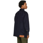 Loewe Navy Corduroy Shirt Jacket