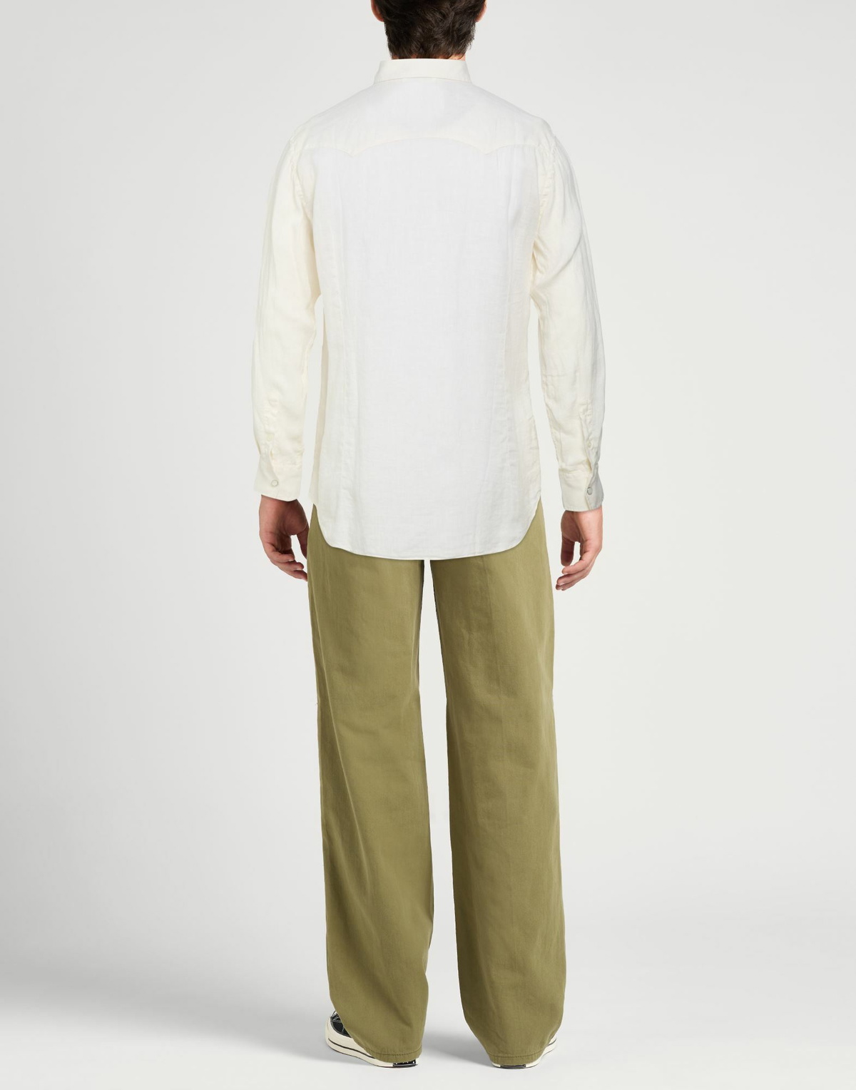 Mc2 Saint Barth Mens Shirt Ivory