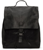 Marsèll Black Leather Cartaino Backpack