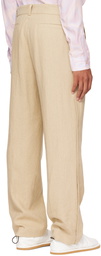 Jacquemus Beige Le Papier 'Le Pantalon Linu' Trousers