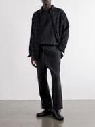 A.PRESSE - Vintage Cotton-Fleece Sweatshirt - Black