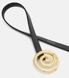 Déhanche Koru leather belt