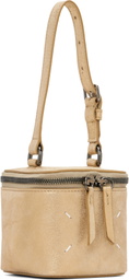 Maison Margiela Gold Leather Mini Box Bag