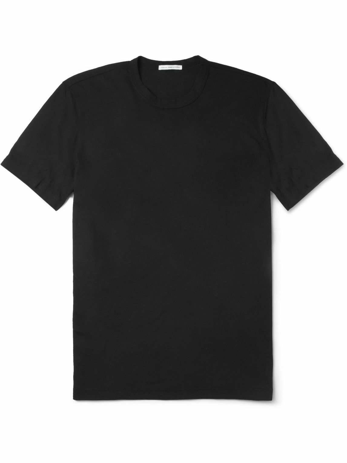 James Perse - Crew-Neck Cotton-Jersey T-Shirt - Black James Perse