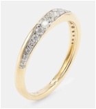 Stone and Strand 10kt yellow gold ring with diamonds