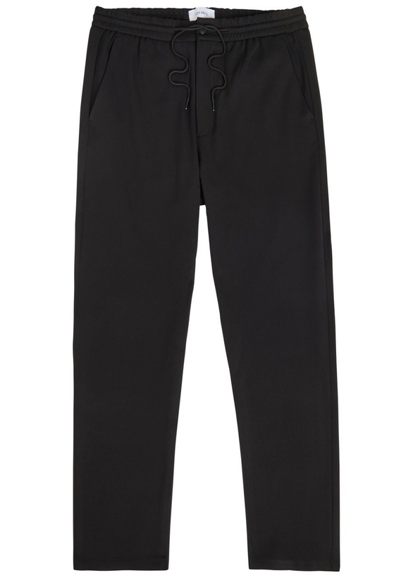 Photo: Les Deux Como Slim Straight-leg Woven Trousers Black