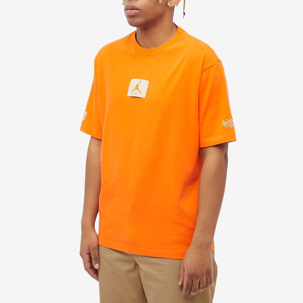 Orange 2024 jordan shirt