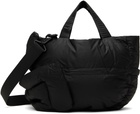 Dingyun Zhang Black Helmet Cross-Body Tote