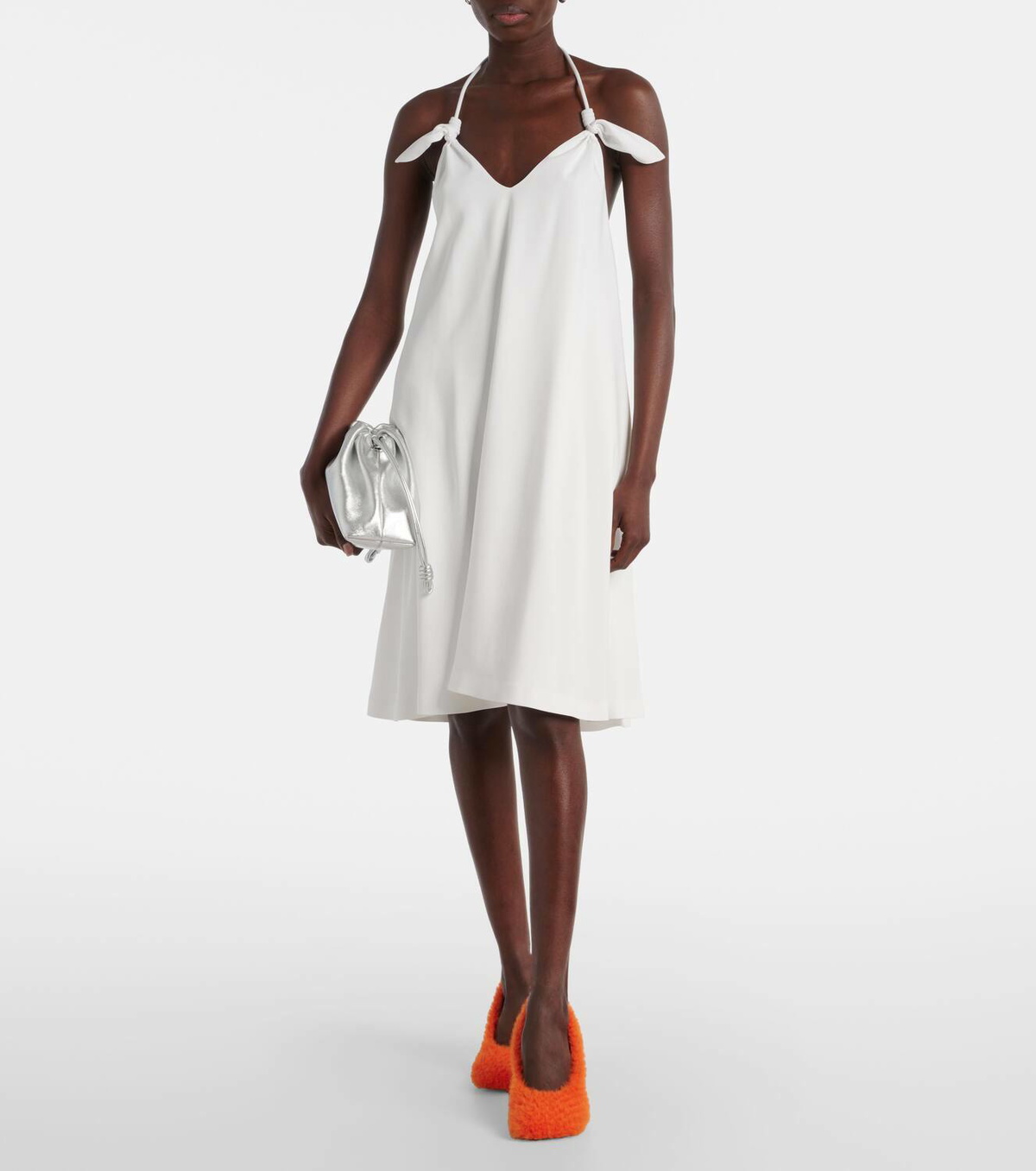 Loewe Flamenco cady minidress