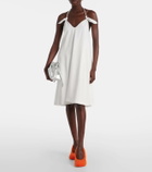 Loewe Flamenco cady minidress