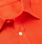 Anderson & Sheppard - Linen Shirt - Orange