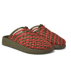 Malibu - Missoni Colony Woven Nylon-Webbing Sandals - Men - Army green