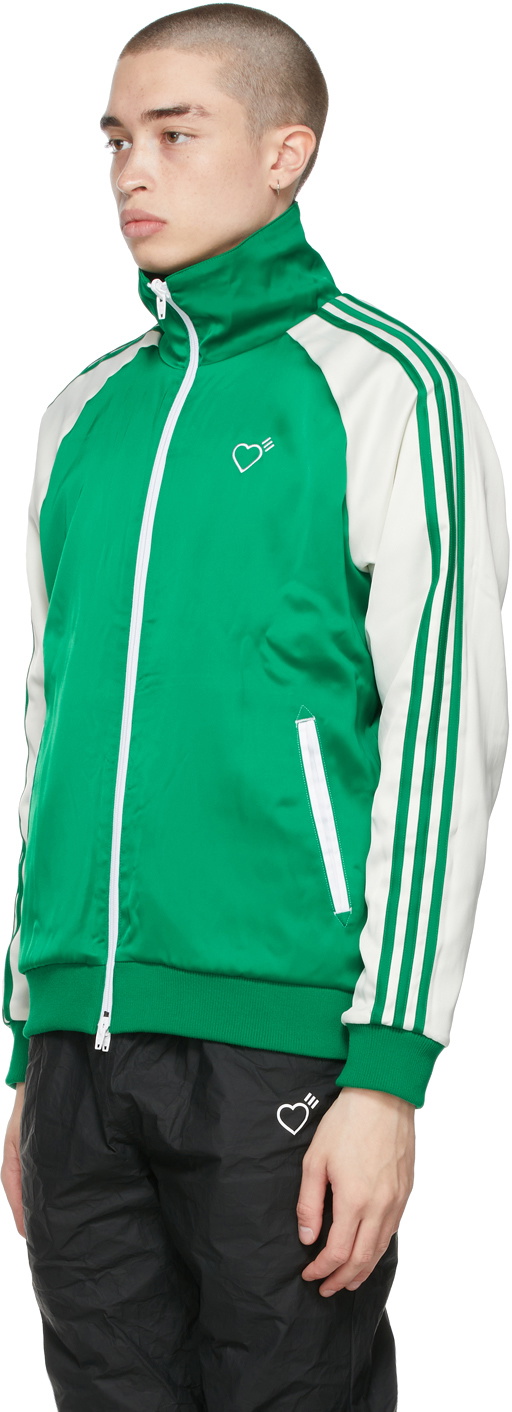 adidas x Human Made Reversible Green Firebird Track Jacket