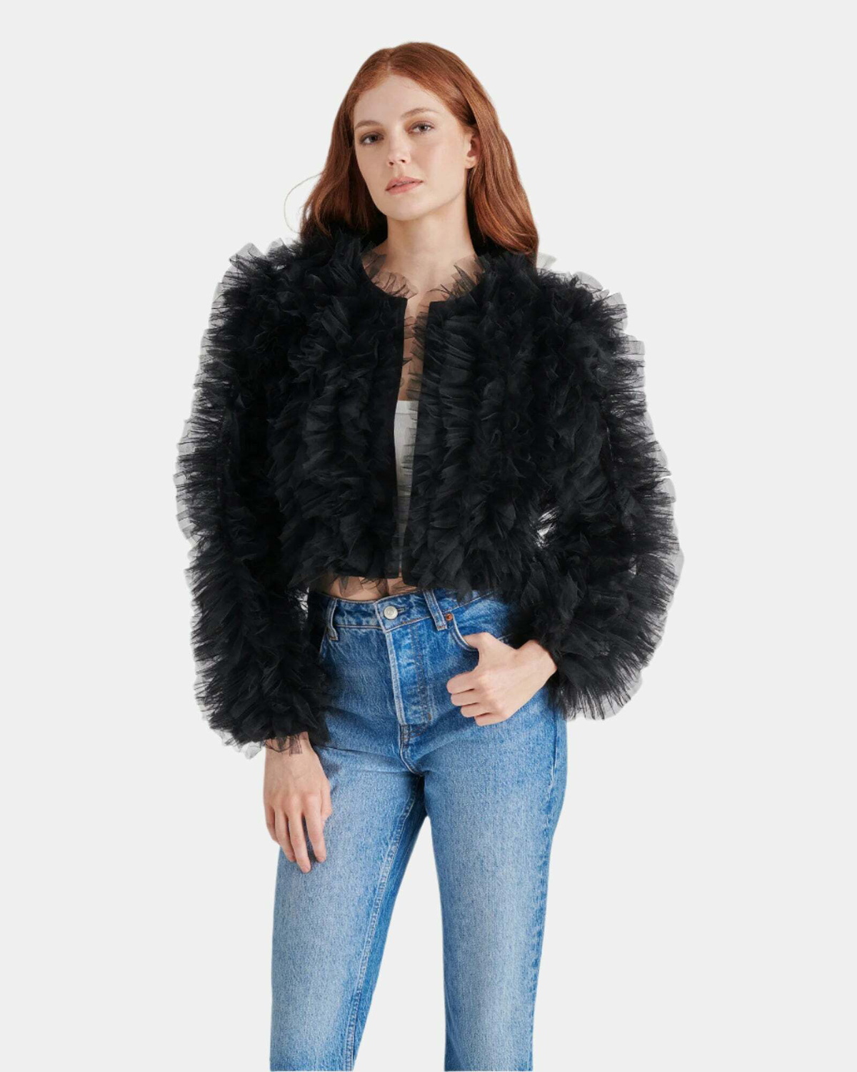 Steve Madden Odile Jacket in Black